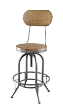 Load image into Gallery viewer, Rustic Graphite Bar Stool