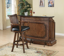 Load image into Gallery viewer, Traditional Ornate Brown Bar Unit