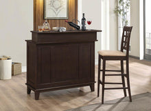 Load image into Gallery viewer, Gabriel Cappuccino Exposed Wood Counter Stool