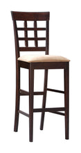 Load image into Gallery viewer, Gabriel Cappuccino Exposed Wood Counter Stool