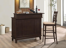 Load image into Gallery viewer, Gabriel Cappuccino Exposed Wood Counter Stool