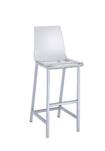 Load image into Gallery viewer, Contemporary Clear Acrylic Bar Stool