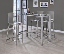 Load image into Gallery viewer, Contemporary Clear Acrylic Bar Stool