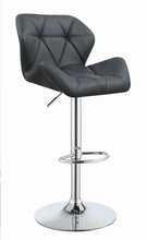 Load image into Gallery viewer, Contemporary Grey Adjustable Bar Stool