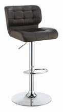 Load image into Gallery viewer, Modern Brown Adjustable Bar Stool