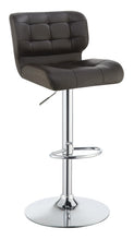 Load image into Gallery viewer, Modern Brown Adjustable Bar Stool
