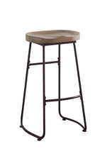 Load image into Gallery viewer, Industrial Driftwood Bar Stool
