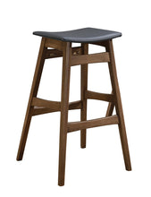 Load image into Gallery viewer, Mid-Century Natural Walnut Bar Stool