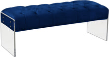 Load image into Gallery viewer, Jane Cream Velvet Bench