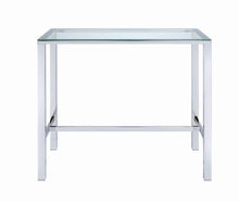 Load image into Gallery viewer, Contemporary Glass Bar Table