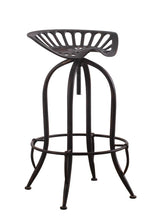Load image into Gallery viewer, Traditional Antique Black Adjustable Bar Stool