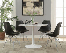 Load image into Gallery viewer, Lowry Mid-Century Modern White Round Dining Table