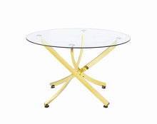 Load image into Gallery viewer, Chanel Modern Brass Dining Table