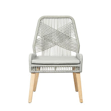 Load image into Gallery viewer, Grey and Natural Mango Side Chair