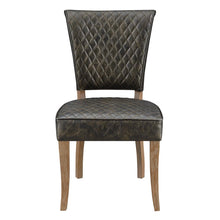 Load image into Gallery viewer, Contemporary Rustic Amber Dining Chair