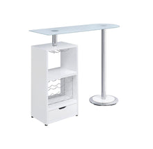 Load image into Gallery viewer, Contemporary White Bar Table
