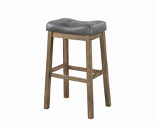 Load image into Gallery viewer, Rustic Driftwood Backless Bar Stool