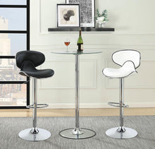 Load image into Gallery viewer, Contemporary Chrome LED Bar Table