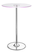 Load image into Gallery viewer, Contemporary Chrome LED Bar Table