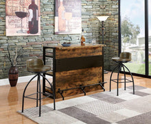 Load image into Gallery viewer, Industrial Antique Nutmeg Bar Unit
