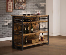 Load image into Gallery viewer, Industrial Antique Nutmeg Bar Unit