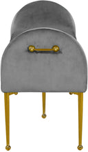 Load image into Gallery viewer, Owen Black Velvet Bench