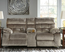 Load image into Gallery viewer, Brassville Power Reclining Loveseat with Console