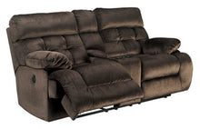Load image into Gallery viewer, Brassville Power Reclining Loveseat with Console