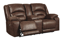 Load image into Gallery viewer, Carrarse Power Reclining Loveseat with Console