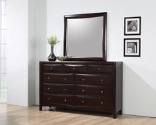 Load image into Gallery viewer, Phoenix Transitional Deep Cappuccino Mirror