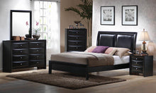 Load image into Gallery viewer, Briana Black transitional California King Bed