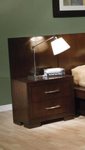 Load image into Gallery viewer, Jessica Cappuccino Two-Drawer Nightstand Back Panel (Pair)