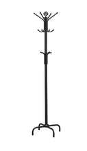 Load image into Gallery viewer, Contemporary Stain Black Coat Rack