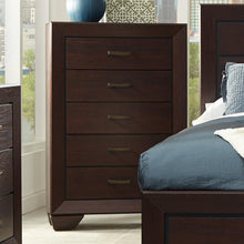 Load image into Gallery viewer, Fenbrook Dark Cocoa Five-Drawer Chest