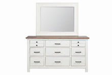 Load image into Gallery viewer, Traditional Vintage White Mirror