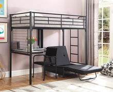 Load image into Gallery viewer, Contemporary Black Small Futon Pad