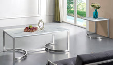 Load image into Gallery viewer, Copley Chrome End Table
