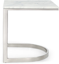 Load image into Gallery viewer, Copley Chrome End Table