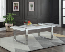 Load image into Gallery viewer, Amore Chrome Coffee Table