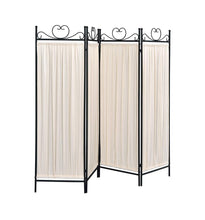Load image into Gallery viewer, Traditional Black and Gold Four-Panel Folding Screen