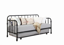 Load image into Gallery viewer, Traditional Black Metal Daybed