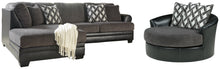 Load image into Gallery viewer, Kumasi Benchcraft Sectional 3-Piece Upholstery Package