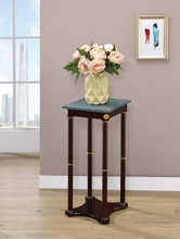 Load image into Gallery viewer, Traditional Merlot Square Plant Stand