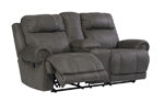 Load image into Gallery viewer, Austere Reclining Loveseat with Console