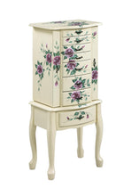 Load image into Gallery viewer, Coaster Accents Traditional Off-White Jewelry Armoire