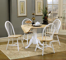 Load image into Gallery viewer, Country Brown Drop-Leaf Table