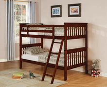 Load image into Gallery viewer, Parker Chestnut Twin-over-Twin Bunk Bed