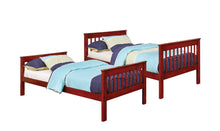 Load image into Gallery viewer, Parker Chestnut Twin-over-Twin Bunk Bed