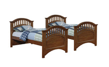 Load image into Gallery viewer, Halsted Casual Walnut Twin-over-Full Bunk Bed