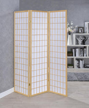Load image into Gallery viewer, Transitional Natural Folding Screen